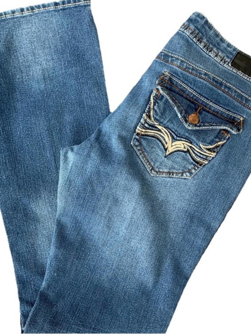 Rue 21 Low rise bootcut Jeans Y2K Twentyone Black Size 9/10
